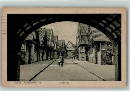 Essen Margarethenhöhe, Steilestr. 1922 AK