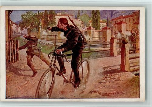 Nr. 576 - Feind auf dem Fahrrrad