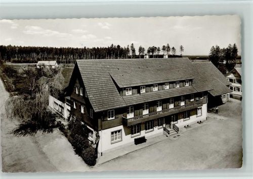Herzogsweiler Pension zum Hirsch 1962 Foto AK