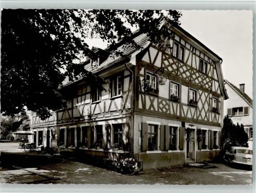79211 W7819 Denzlingen - Gasthaus Zur Krone ca 1970 AK