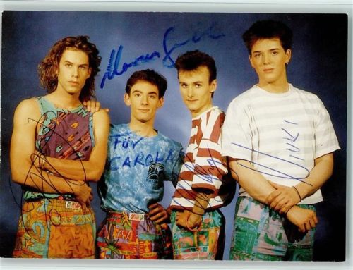 Okay Gruppe Original Autogramm Rock / Pop