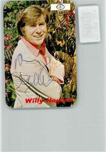 Willy Hagara Original Autogramm Schlagersänger