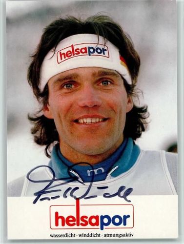 Frank Wörndl - Original Autogramm Ski