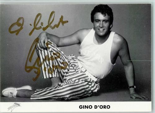 Gino D` Oro Original Autogramm