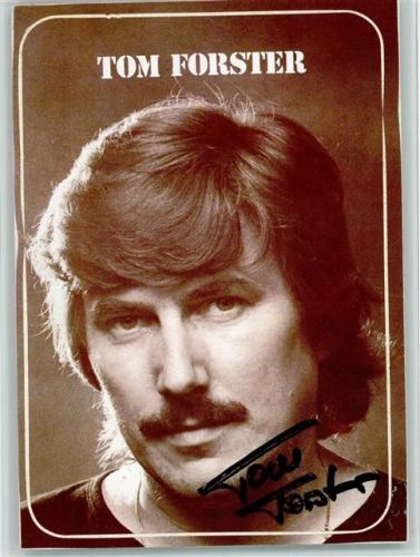 Tom Forster Original Autogramm Schlagersänger