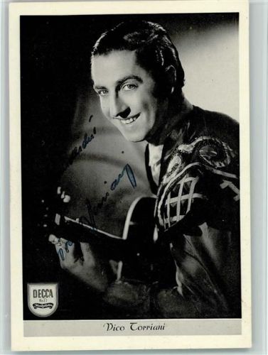 Vivo Torriani Original Autogramm Schlagersänger