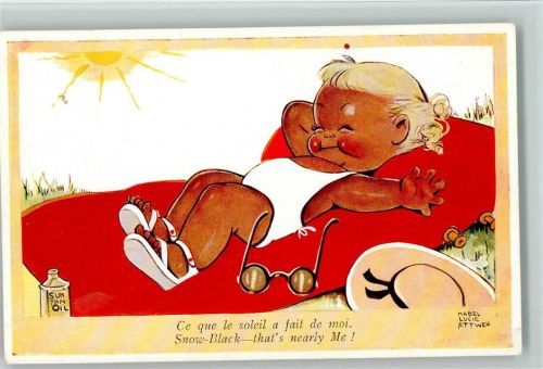 Valentines Nr. 297 - Kind in der Sonne wird braun gebräunt