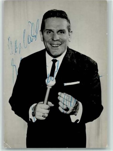 Original Autogramm Günther"Günthi" Krause, Conferencier DDR TV