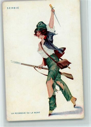 Serbie - Les Femmes soldat - La Revanche ou la Mort