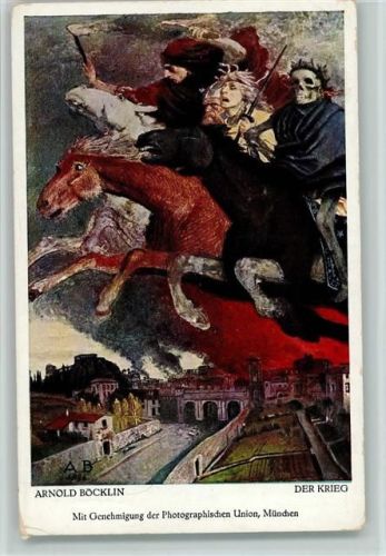 der Tod reitet mit - "Der Krieg" AK