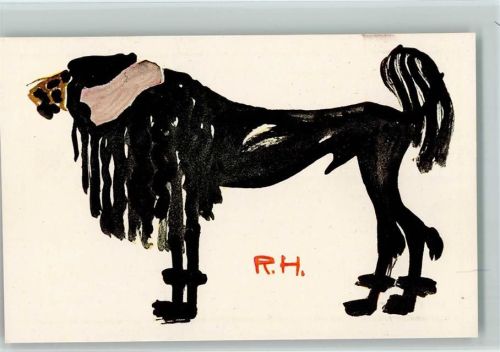 Nr. 203 - sign Hille - der adlige Pudel -Hunde