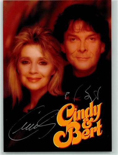 Cindy & Bert Original Autogramm Schlagersänger