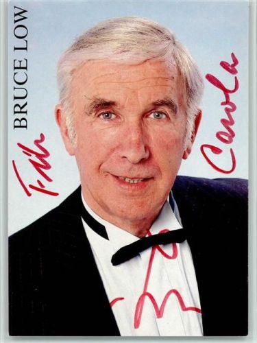 Bruce Low Original Autogramm