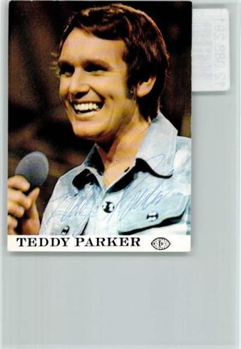 Teddy Parker Original Autogramm Schlagersänger
