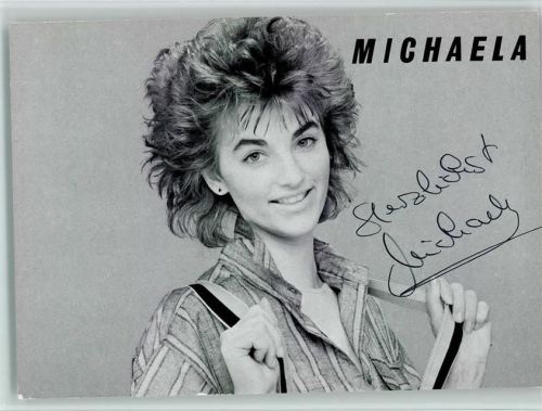 Michaela Original Autogramm Schlagersänger