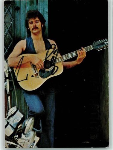 Wolfgang Petry mit Gitarre Original Autogramm Schlagersänger