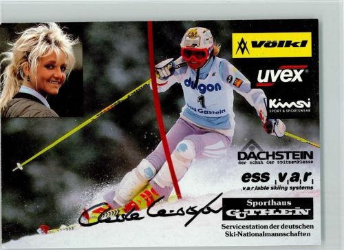 Kinshofer-Güthlein - Original Autogramm Ski