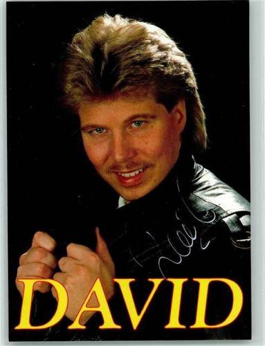 David Original Autogramm