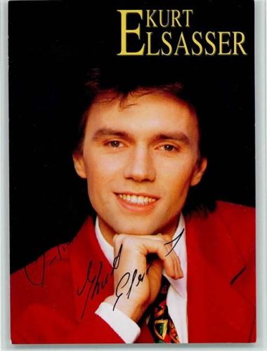 Kurt Elsasser Original Autogramm
