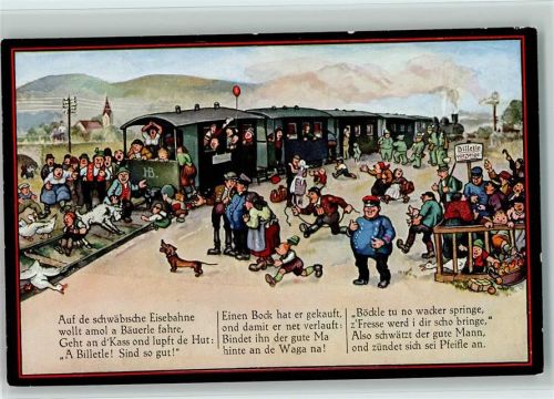 Serie 245 in 4 Bildern , Bild 3 - Schwäbische Eisenbahn