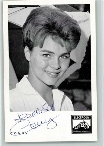 Conny Original Autogramm Schlagersänger