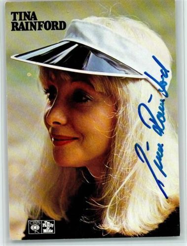 Tina Rainford Original Autogramm Rock / Pop