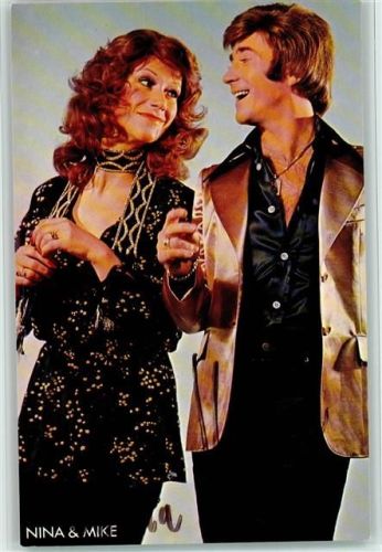 Nina & Mike Original Autogramm Schlagersänger