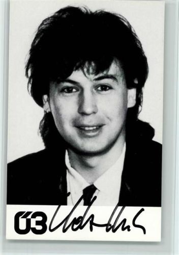 Udo Huber Original Autogramm Schlagersänger