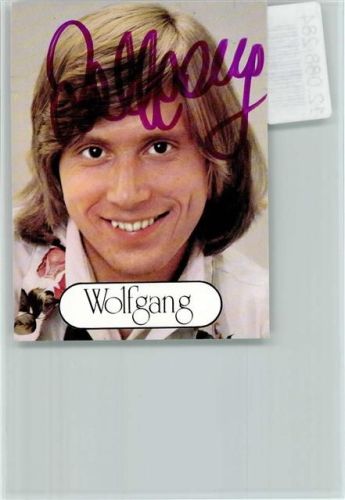 Wolfgang Original Autogramm