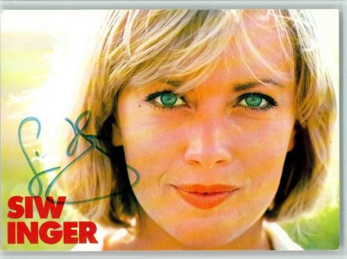 Siw Inger Original Autogramm Schlagersänger