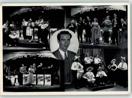 Hendrik van Kleev 1954 Original Autogramm
