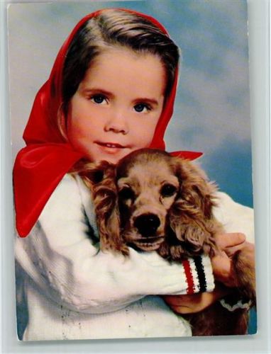 Tierschutz Verlag Buberl - Mädchen mit einem Spaniel