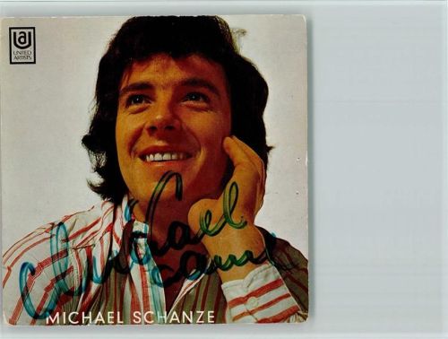 Michael Schanze Original Autogramm Schlagersänger