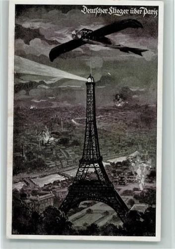 Deutsche Flieger über Paris Luftflottenverein