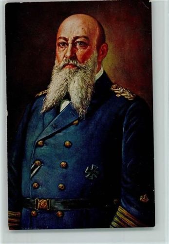 von Tirpitz - Eisernes Kreuz Admiral Künstlerkarte