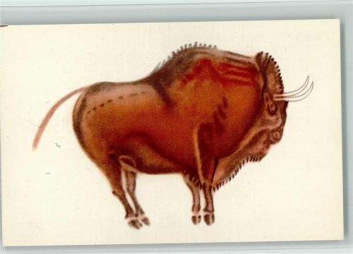 Nr. 6 Bison - Patronato de las Cuevas de Altamira, Policromia de H. Breuil