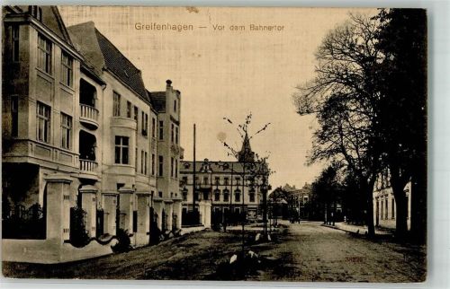 Greifenhagen Vor dem Bahnertor