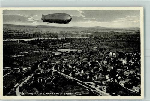 Neuenburg Fliegeraufnahme Zeppelin