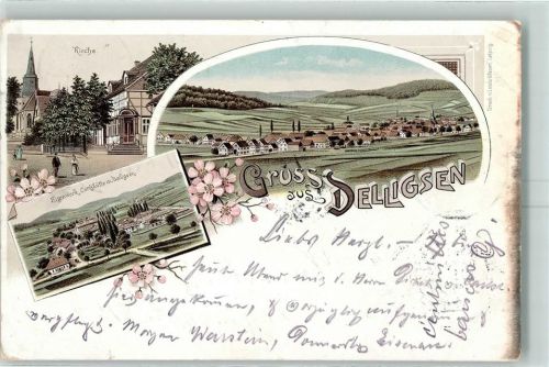 Delligsen 1897 Kirche Eisenwerk Carlshütte