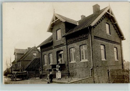 Groß Zöllnig Solniki Wielkie 1911 - Wohnhaus Ort handschriftlich