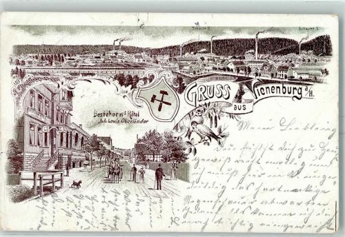 Vienenburg Bestehorms Hotel Inh. Louise Oberländer Schacht I