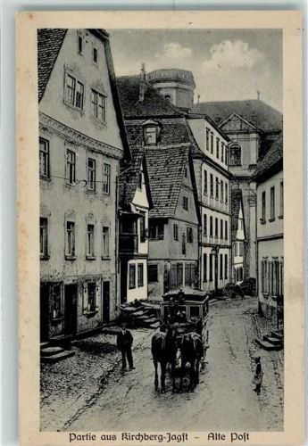 74592 W7184 Kirchberg an der Jagst - Alte Post Postkutsche
