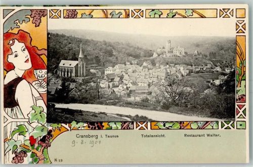61250 W6390 Kransberg , Taunus - Gasthaus Walter