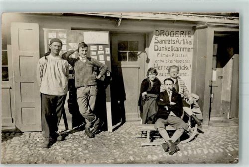 Drogerie Dunkelkammer Filme Platten Ansichtskarten