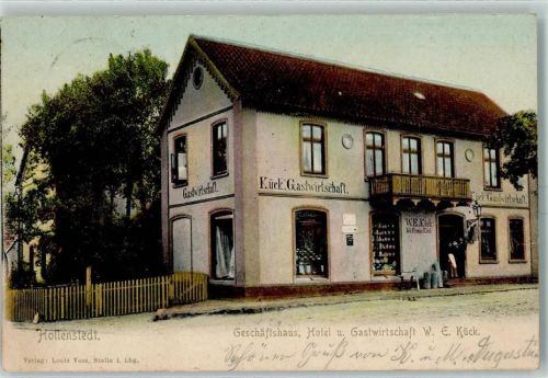 Hollenstedt 1903 Gasthaus Kück AK