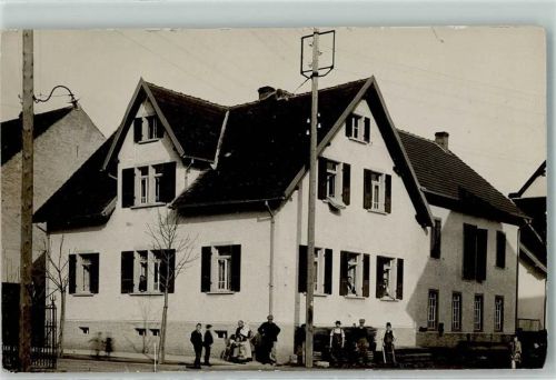 79336 W7834 Herbolzheim , Breisgau Privatfoto AK Wohnhaus Ort lt. Fotograf