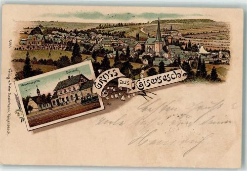 Kaisersesch 1899 Bahnhof Wachtkapelle