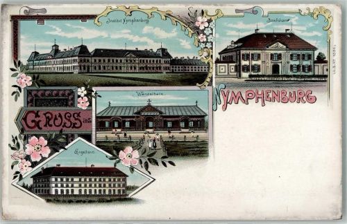 Nymphenburg Institut Josefshaus Wandelhalle Engelhaus