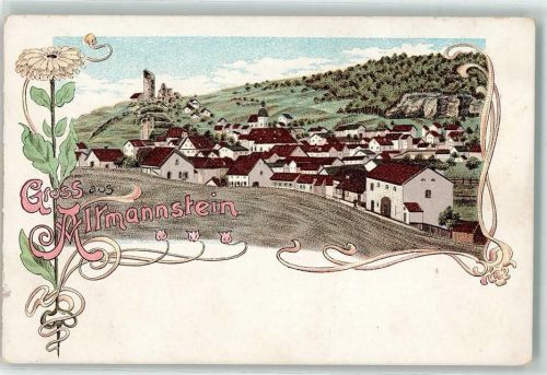 93336 W8426 Altmannstein Lithographie