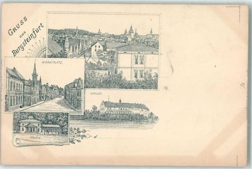Burgsteinfurt Marktplatz Schloss Wache Vorläufer
